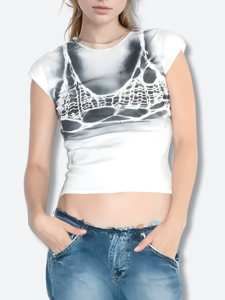 Bra Printed Tee