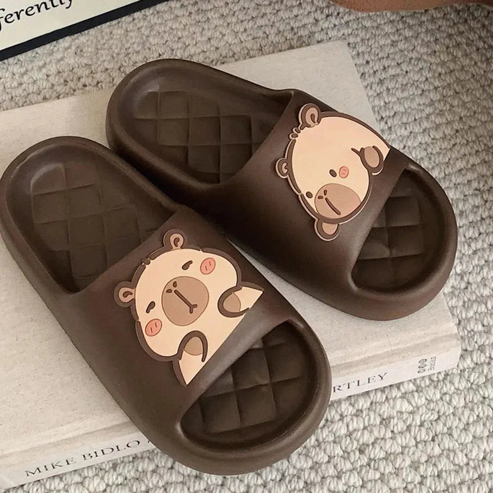 Capybara Rubber Slippers