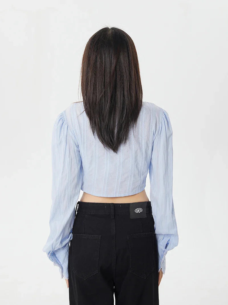 Classiccore Cut Out Crop Shirt