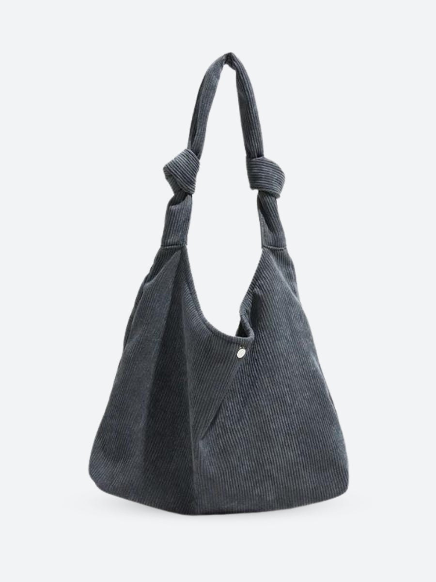 Corduroy Hobo Shoulder Bag