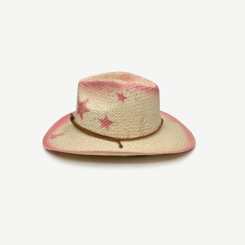 Cowgirl Adjustable Woven Straw Hat