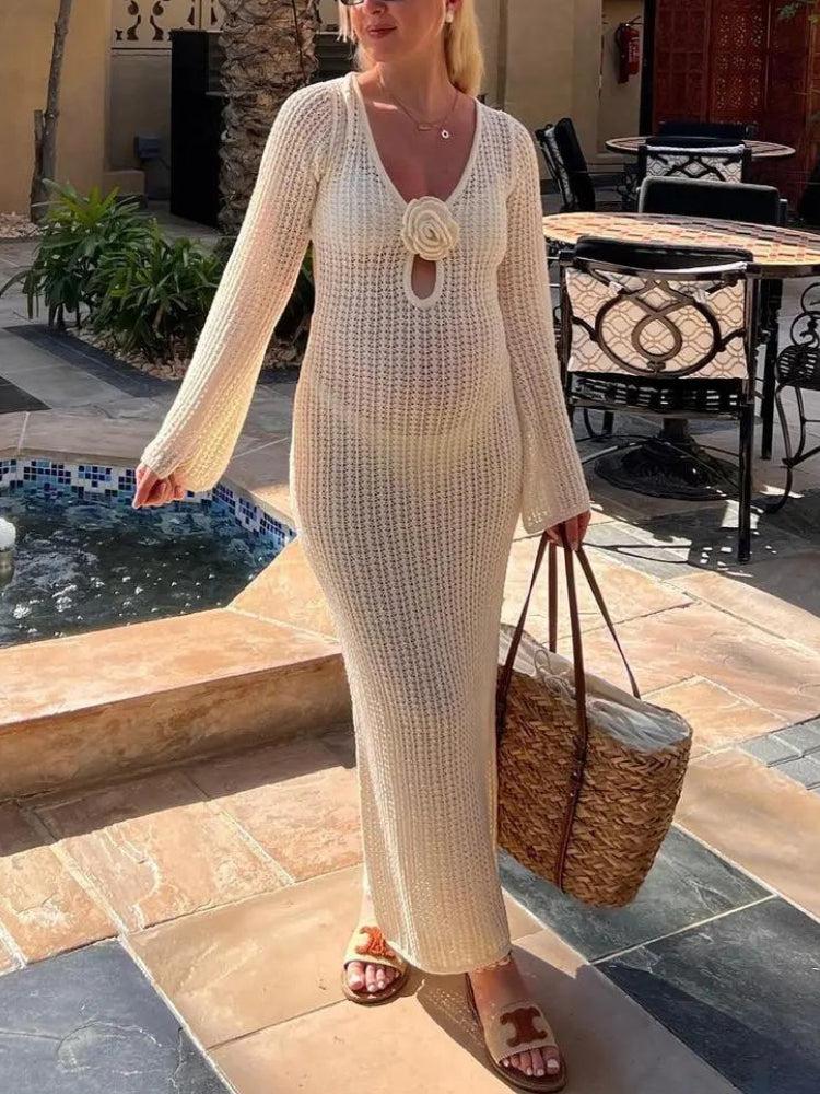 Crochet Maxi Dress