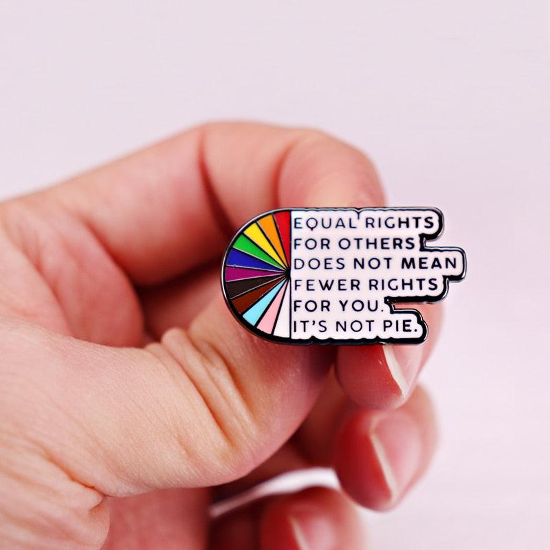 Equal Rights Pins