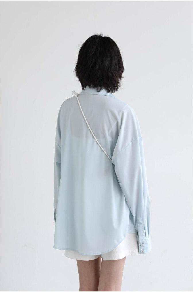 Oversized Poplin Shirt