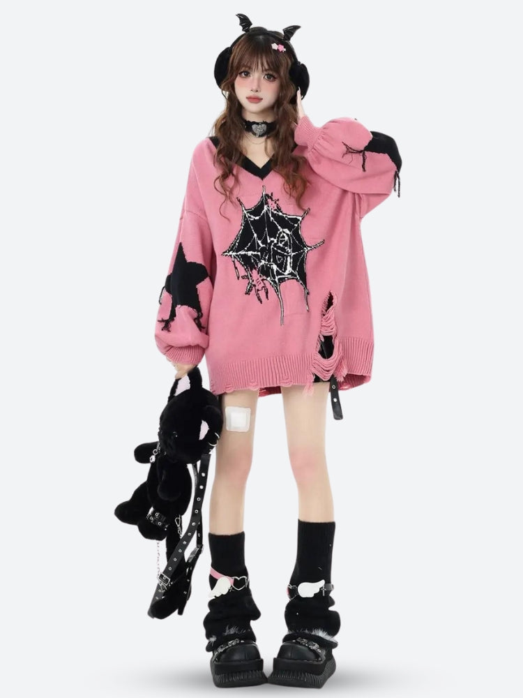 Pastel Goth Sweater