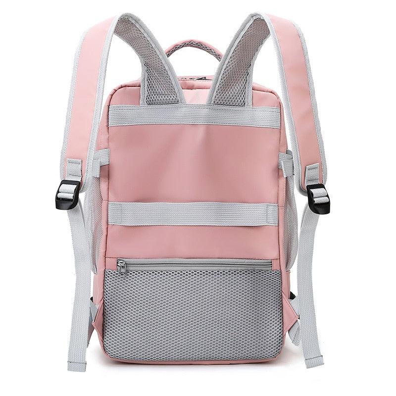 Soft Girl Hidden Pockets Travel Backpack