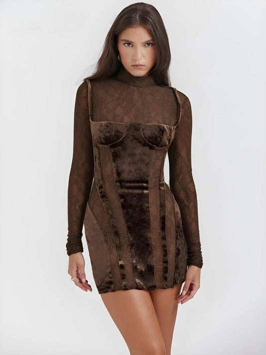 Velvet Mini Dress