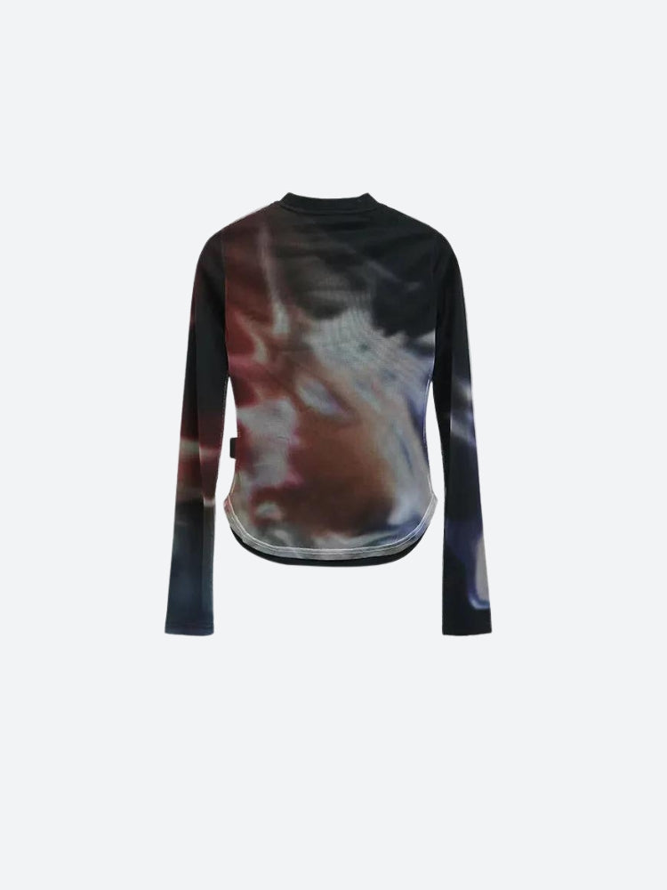 Y2K Grunge Tie Dye Top